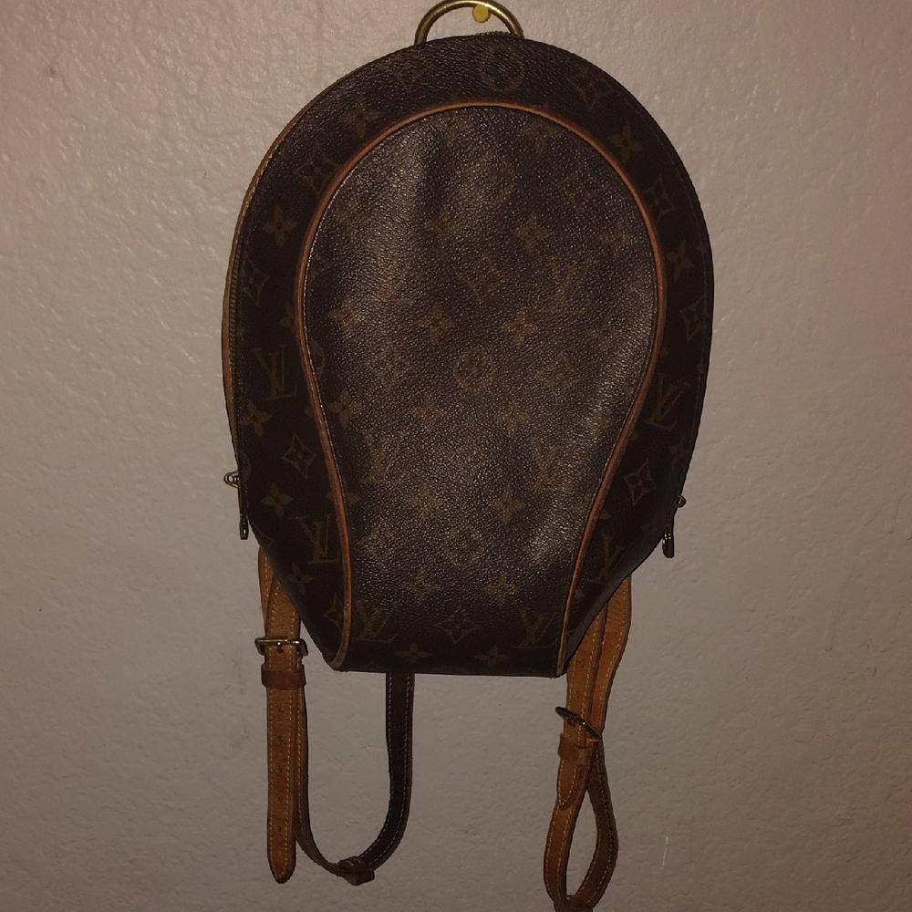 Louis Vuitton Monogram Oval Mini Backpack in Brown and Tan